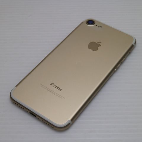 安心保証付 美品 SIMフリー iPhone7 128GB ゴールド  中古本体