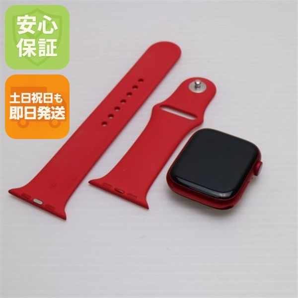 美品 Apple Watch Series8 45mm GPS+Cellular レッド