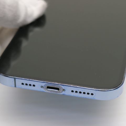 安心保証 超美品 SIMフリー iPhone13 Pro Max 256GB シエラブルー 白ロム