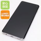 安心保証 超美品 SIMフリー Galaxy S10 プリズムホワイト スマホ 白ロム