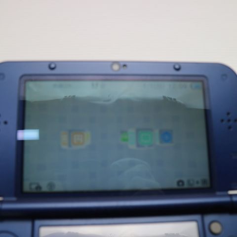 安心保証付 美品 Newニンテンドー3DS LL メタリックブルー  中古本体