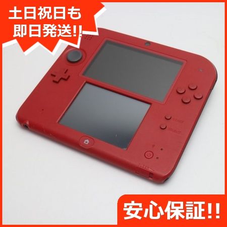 ムスビー 安心保証付 美品 ニンテンドー2ds レッド ブラック 中古本体 ニンテンドーdsシリーズ 本体 9 630