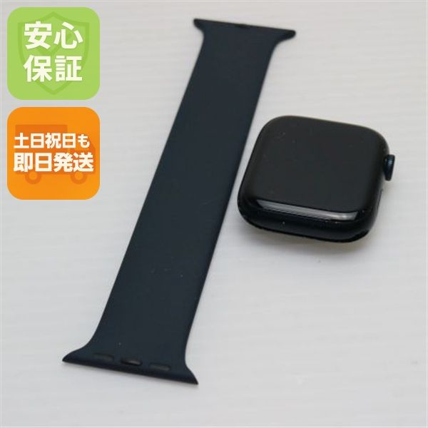 安心保証 美品 Apple Watch Series8 45mm GPS ミッドナイト