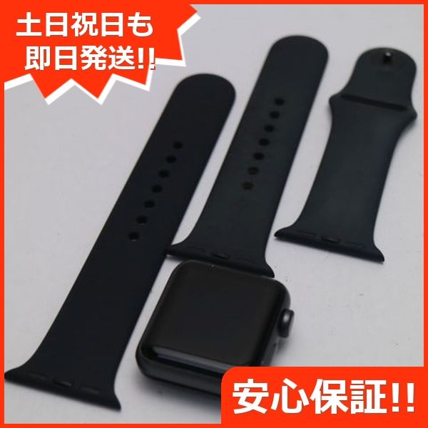 ムスビー｜超美品 Apple Watch series3 38mm GPS スペースグレイ 
