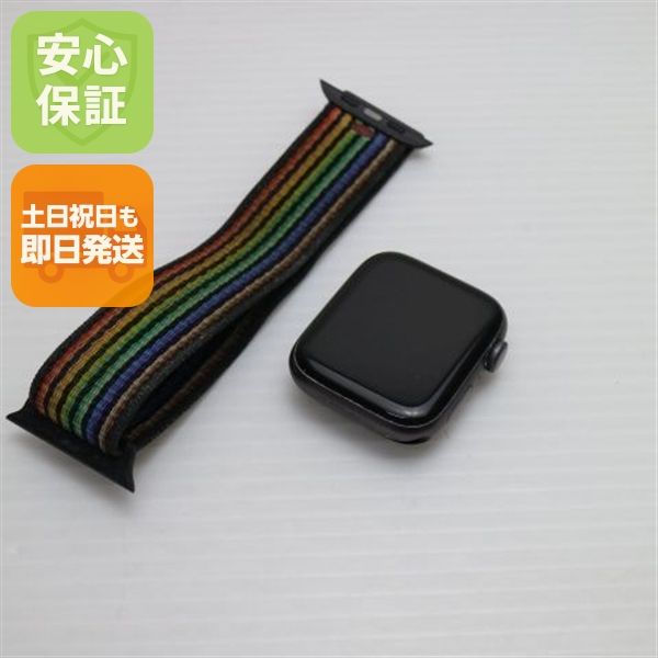 良品中古 Apple Watch SE 44mm GPS+Cellular スペースグレイ