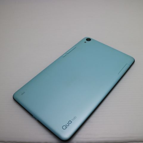 安心保証 美品 KYT32 Qua tab QZ8 チョコミント 本体 白ロム