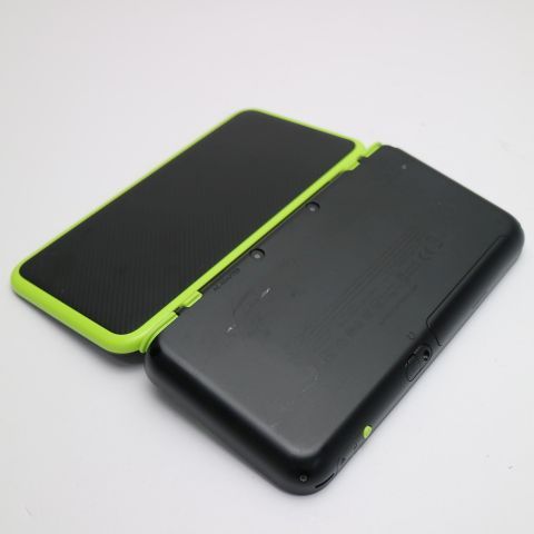ムスビー｜安心保証付 美品 NEWニンテンドー2DS LL ブラック×ライム  