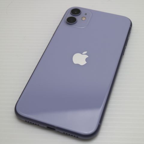 ムスビー｜安心保証 超美品 SIMフリー iPhone 11 128GB パープル 白 