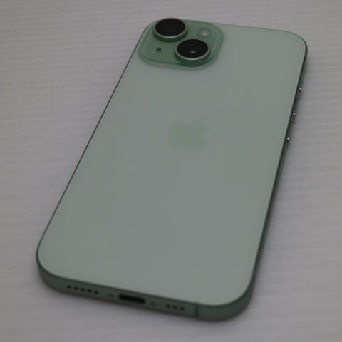 ムスビー｜安心保証 美品 SIMフリー iPhone15 256GB グリーン 