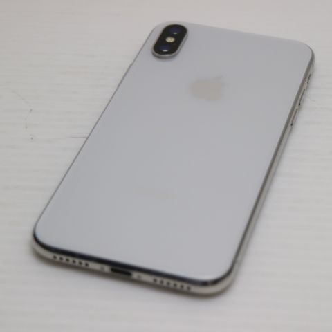 ムスビー｜安心保証 超美品 SIMフリー iPhoneX 64GB シルバー 本体 白 