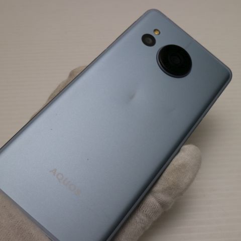安心保証 美品 SIMフリー AQUOS sense7 SH-M24 ブルー