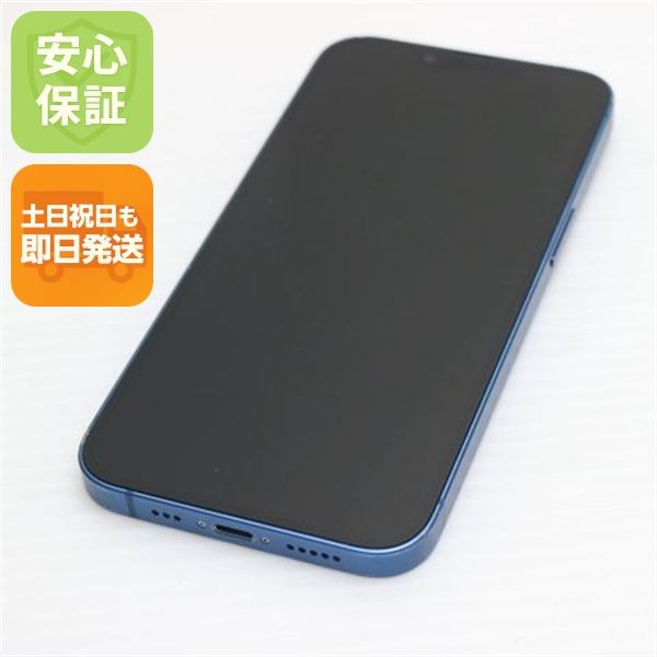 �¿��ݾ� ���� SIM�ե꡼ iPhone13 128GB �֥롼 �����