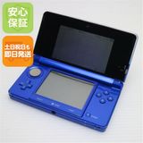 安心保証付 良品中古 ニンテンドー3DS コバルトブルー 中古本体