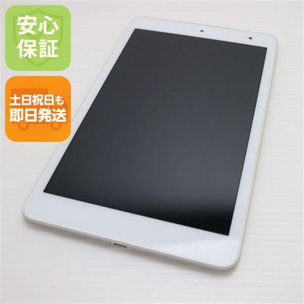 安心保証 超美品 KYT32 Qua tab QZ8 オフホワイト 本体 白ロム