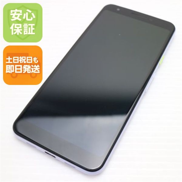 �¿��ݾ� ���� SoftBank Google Pixel 3a 64GB  �ѡ��ץ�å���