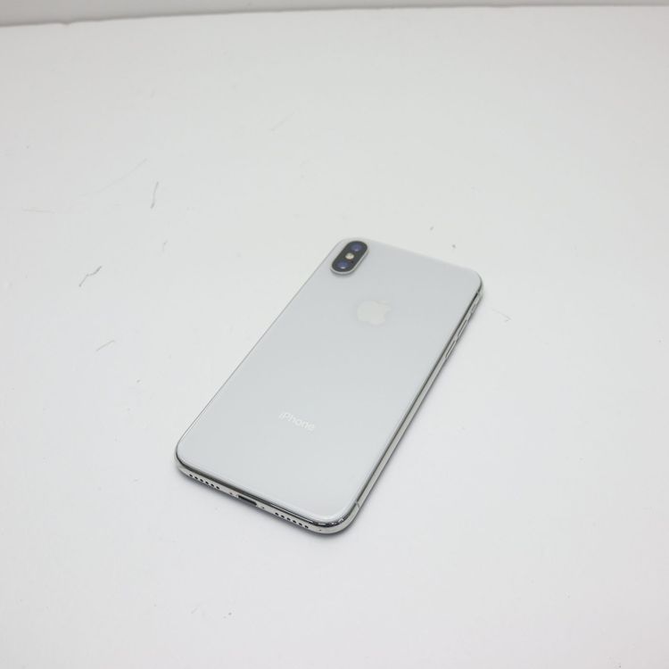 ムスビー｜安心保証 超美品 SIMフリー iPhoneX 64GB シルバー 本体 白 