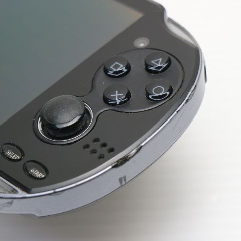 安心保証付 良品中古 PCH-1100 PS VITA ブラック  中古本体