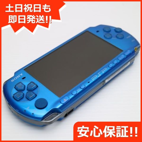 ムスビー｜安心保証付 超美品 PSP-3000 バイブラント・ブルー 