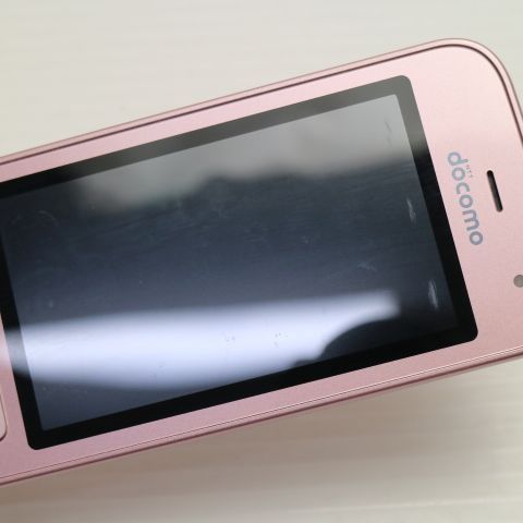 安心保証 美品 F-01M  ピンク ガラケー 白ロム
