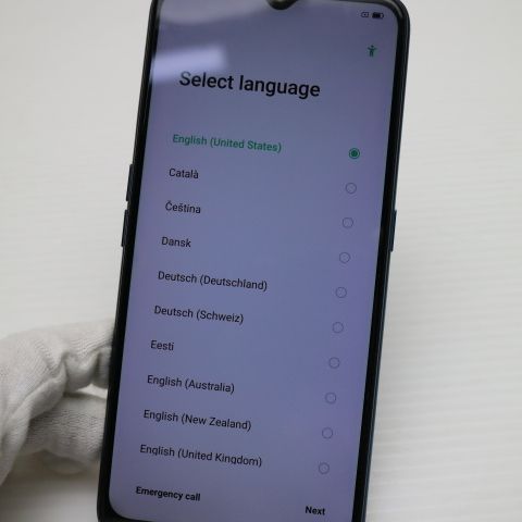 �¿��ݾ� ������� OPPO A5 2020  �֥롼  ���ޥ� �����