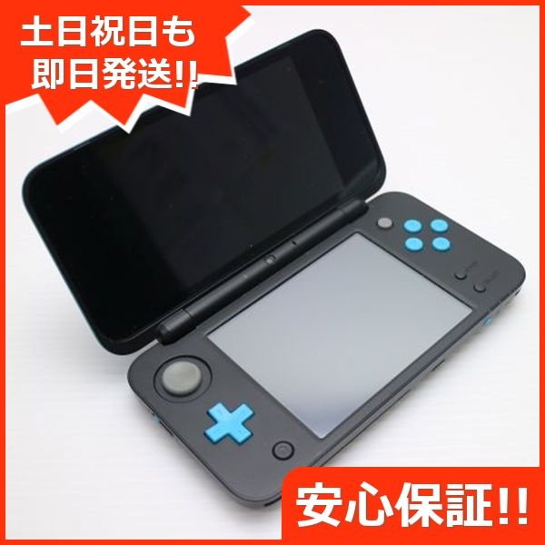 Newニンテンドー2DS LL ブラック×ターコイズ（良品 】中古ゲーム機 New 