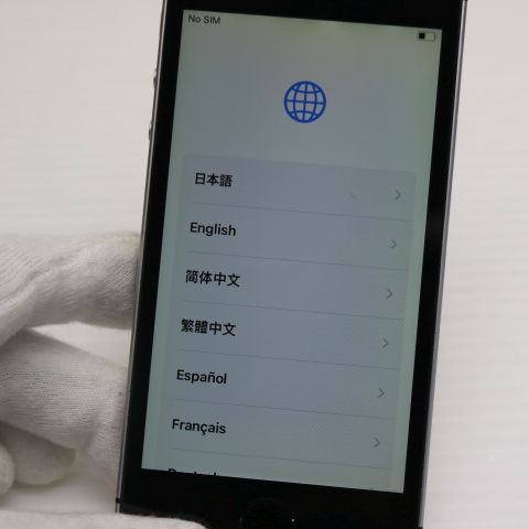 ¿ݾ  SIMե꡼ iPhoneSE 16GB ڡ쥤  