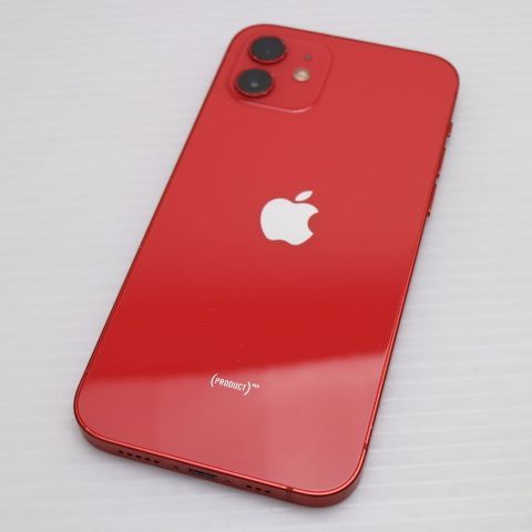安心保証 美品 SIMフリー iPhone12 128GB レッド 即日発送 土日祝発送