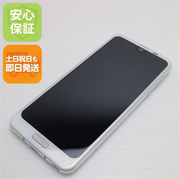 安心保証 超美品 SH-03K AQUOS R2 ホワイト 本体 白ロム