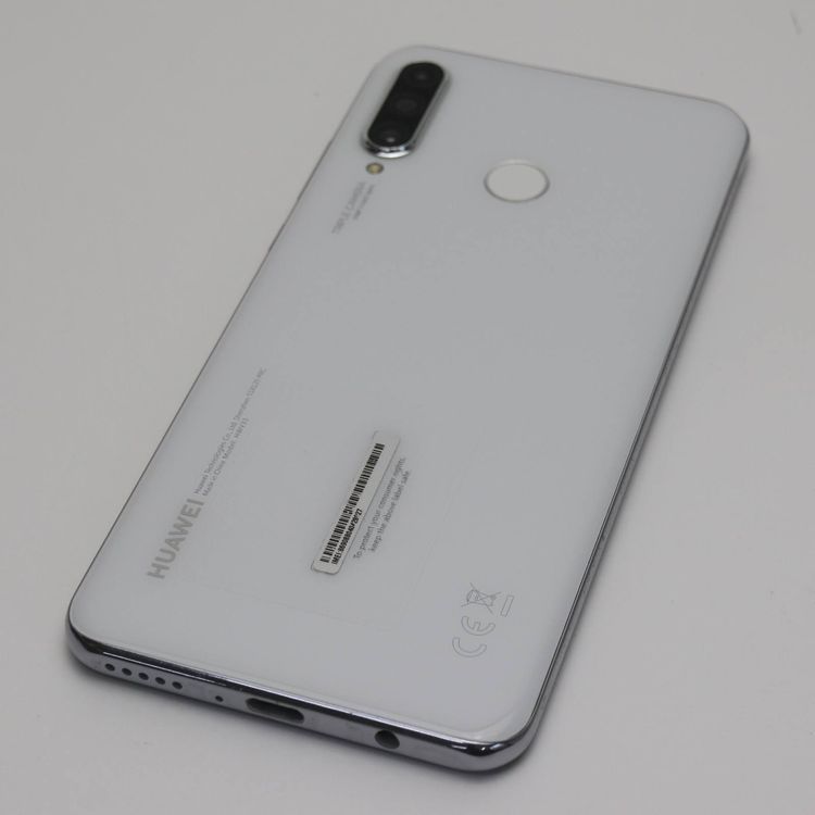 ムスビー｜超美品 HWV33 HUAWEI P30 lite Premium パールホワイト  