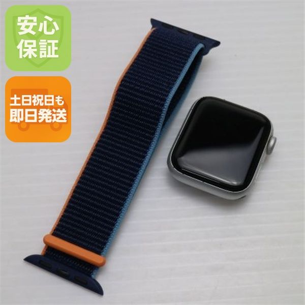 美品 Apple Watch SE 40mm GPS+Cellular シルバー土日祝発送