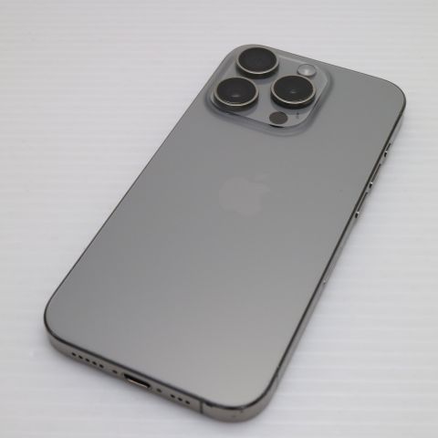 安心保証 良品中古 SIMフリー iPhone15 Pro 256GB ナチュラルチタニウム