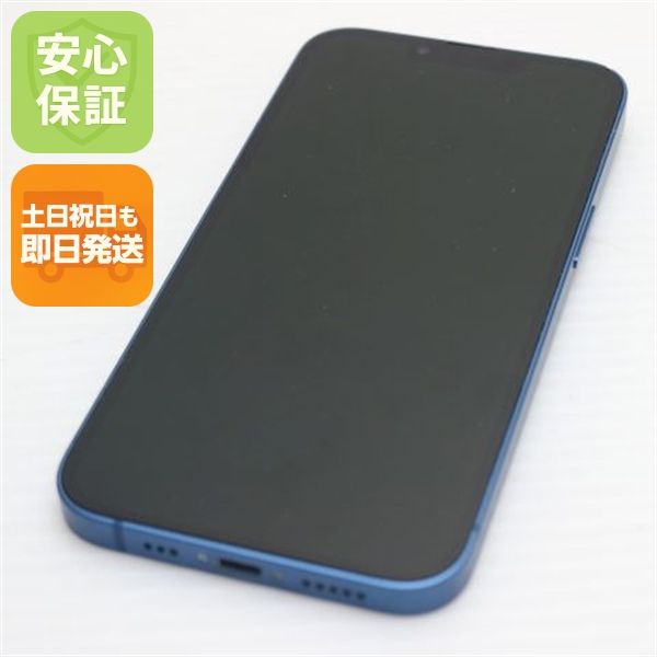 �¿��ݾ� ���� SIM�ե꡼ iPhone13 128GB �֥롼 �����