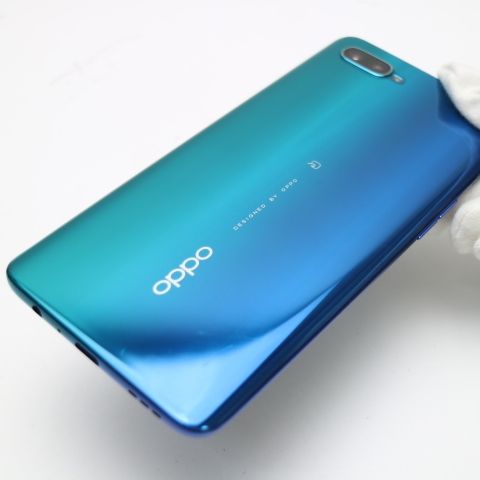 ムスビー｜安心保証 超美品 OPPO Reno A 128GB ブルー スマホ 白ロム 
