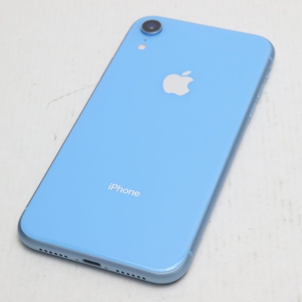 ムスビー｜安心保証 超美品 SIMフリー iPhoneXR 64GB ブルー 本体 白  
