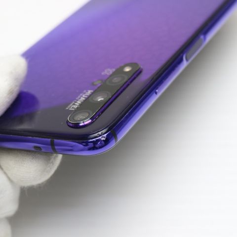安心保証 超美品 SIMフリー HUAWEI nova 5T  ミッドサマーパープル