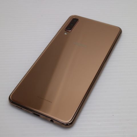 安心保証 美品 SIMフリー Galaxy A7  ゴールド  スマホ 白ロム