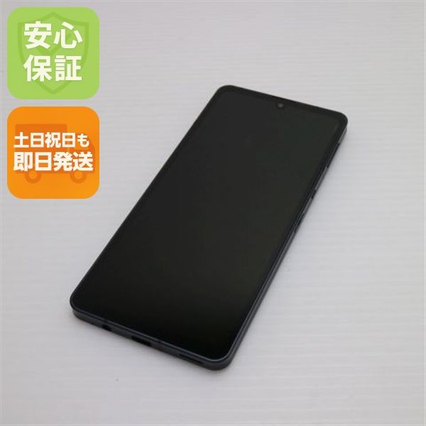 安心保証 超美品 AQUOS sense6s SHG07 ブラック
