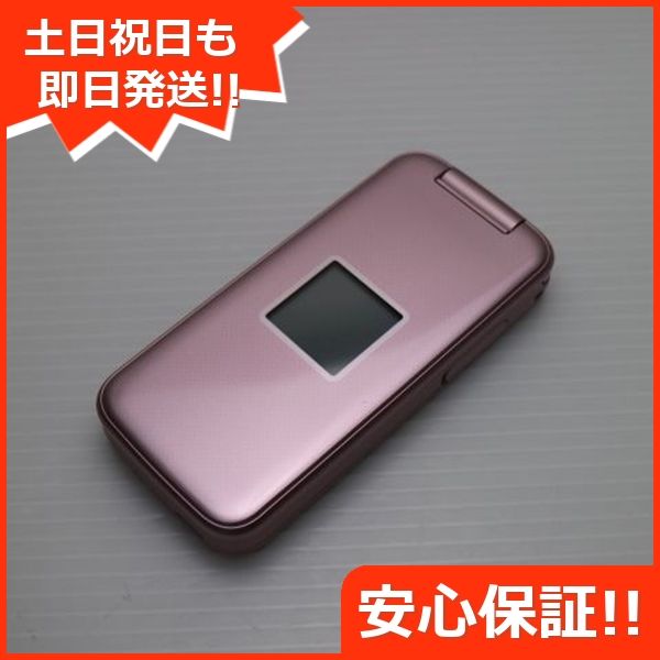 ムスビー｜安心保証 超美品 F-01M ピンク ガラケー 白ロム 