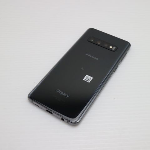 安心保証 超美品 SC-03L Galaxy S10 プリズムブラック 本体 白ロム