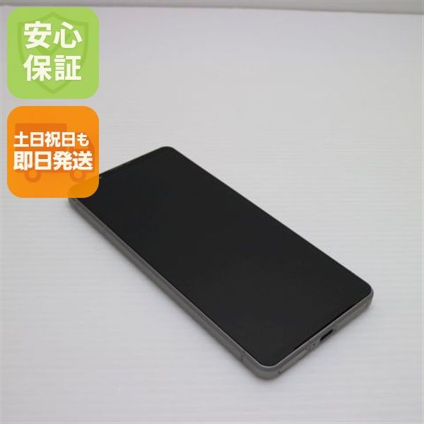 安心保証 新品同様 SIMフリー Xperia 1 VI 12GB 256GB プラチナシルバー