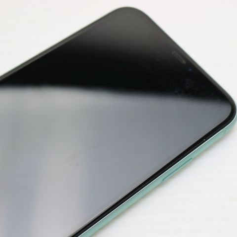 安心保証 美品 SIMフリー iPhone 11 64GB  グリーン 白ロム
