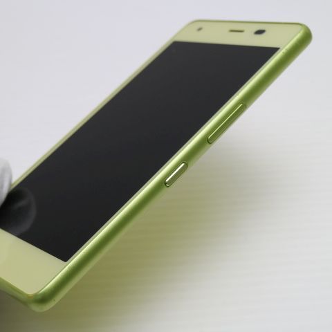 安心保証 美品 KYV44 Qua phone QZ シトラスレモン 本体 白ロム