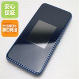 安心保証 美品 Pocket WiFi 5G A102ZT ネイビー 白ロム
