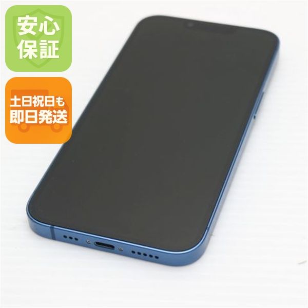 �¿��ݾ� Ķ���� SIM�ե꡼ iPhone13 128GB �֥롼 �����