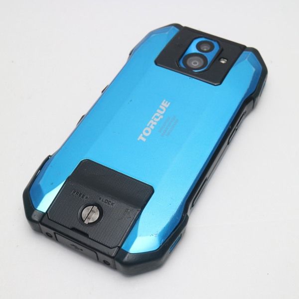 ムスビー｜安心保証 良品中古 KYV46 TORQUE G04 ブルー 本体 白ロム  