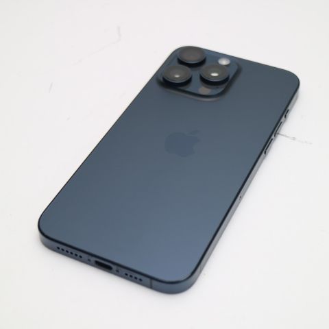 ムスビー｜安心保証 超美品 SIMフリー iPhone15 Pro Max 256GB ブルー 