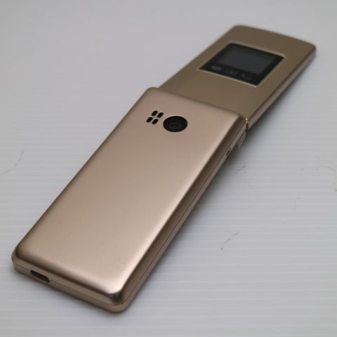 ムスビー｜安心保証 超美品 A207SH かんたん携帯11 ゴールド【かんたん 