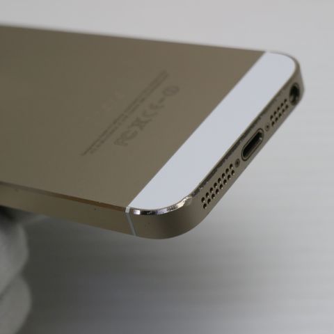 安心保証付 美品 DoCoMo iPhone5s 16GB ゴールド 白ロム 中古本体