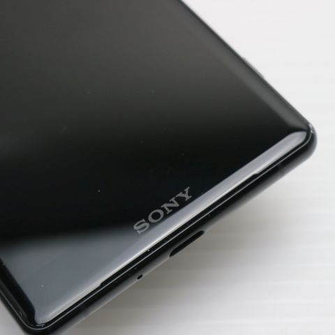 安心保証 新品同様 SO-03K Xperia XZ2 ブラック 本体 白ロム