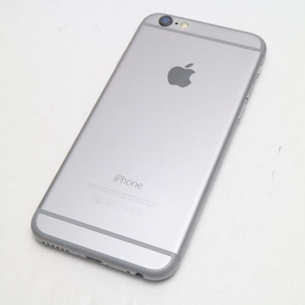 ムスビー｜安心保証付 超美品 DoCoMo iPhone6 64GB スペースグレイ 白 